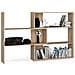 Scaffale TWIST, 3 ripiani, 173,6x30x109,3 cm, Colore Sonoma Quercia - Foto miniatura 2