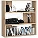 Scaffale TWIST, 3 ripiani, 173,6x30x109,3 cm, Colore Sonoma Quercia - Foto miniatura 4