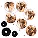 Kit Di Strumenti Per Intrecciare I Capelli Multifunzionale Da 25 Pezzi, Strumenti Professionali Per Intrecciare I Capelli Per Il Salone Black - Foto miniatura 2