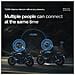 Auricolare Bluetooth Per Casco Da Moto - Nero C9 Doppio Microfono - Foto miniatura 5