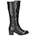 Black Casual Closed Boots Stivali Pelle Scarpe Donna Nero Eu 36, 9-25550-43-022 - Foto miniatura 2