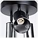 Lampada A Soffitto Winx 3p Nero /cromo Sl. 1369 - Moderno Lampade Da Soffitto Nero /cromato 20x19.5x19.5 Cm - Foto miniatura 5