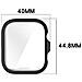 Custodia Protettiva Completa In Tpu Per Huawei Watch Fit 4 Black - Foto miniatura 7