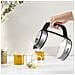 Glass Kettle KI605830 bollitore elettrico 1,7 L 2200 W Nero, Argento, Trasparente - Foto miniatura 2