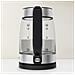 Glass Kettle KI605830 bollitore elettrico 1,7 L 2200 W Nero, Argento, Trasparente - Foto miniatura 4