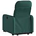 Poltrona Alzapersona Reclinabile Verde Scuro in Tessuto - Foto miniatura 4