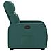 Poltrona Alzapersona Reclinabile Verde Scuro in Tessuto - Foto miniatura 9