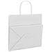 Sacchetti di Carta 250 pz con Manici Bianchi 26x17x25 cm - Foto miniatura 9