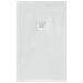 Piatto Doccia Rettangolare 170x90 Cm Effetto Pietra Marmoresina Stone Bianco Francia - Foto miniatura 1