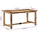 Tavolo Da Pranzo 160x80x75 Cm In Legno Massello Di Mango - Foto miniatura 8