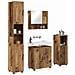 Set di mobili per il bagno 4 pcs Legno vecchio 61 x 35 x 64 cm - Foto miniatura 3
