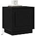 Armadio da Notte 2 pcs Nero 44 x 34.5 x 45 cm Legno multistrato - Foto miniatura 3