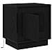 Armadio da Notte 2 pcs Nero 44 x 34.5 x 45 cm Legno multistrato - Foto miniatura 7