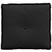 Cuscino per Schiena Nero 50 x 19 x 45 cm Tessuto - Foto miniatura 5
