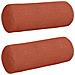 Cuscini a rullo 2 pcs Rosso Arancio Ø 25 x 70 cm - Foto miniatura 1