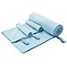Set di Asciugamani Sportivi 3 pcs Blu Poliestere e poliammide - Foto miniatura 1