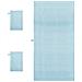 Set di Asciugamani Sportivi 3 pcs Blu Poliestere e poliammide - Foto miniatura 4