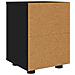 Comodino con cassetto Nero 30,5 x 30 x 43 cm Legno multistrato - Foto miniatura 8