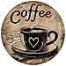 Set Di 4 Sottobicchieri Resistenti Al Calore Antiscivolo, Tappetini In Poliestere Per Bevande - Foto miniatura 2