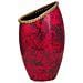 Vaso In Ceramica Rossa 28x17,5x48h - Foto miniatura 2