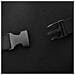 Cuscino per Schiena Nero 40 x 32 x 13 cm Schiuma Memory - Foto miniatura 8