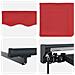 Cornice per Tenda Manuale con LED Rosso 3 x 2,5 m - Foto miniatura 7