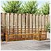 Set divani 5 pcs Naturale Legno di Acacia Massello - Foto miniatura 2
