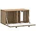 Mobile Porta TV da Muro Rovere Artigianale 59,5 x 31 x 30 cm - Foto miniatura 3