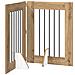 Cancello per cani pieghevole con supporti 2 pcs 120,5 cm - Foto miniatura 1