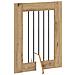 Cancello per cani pieghevole con supporti 2 pcs 120,5 cm - Foto miniatura 4