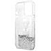 Karl Lagerfeld Klhcp13xkicgls Custodia Iphone 13 Pro Max 6,7 Argento Liquid Glitter Karl&choupette Head - Foto miniatura 2