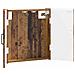 Armadio per Dartboard HAARLEM Legno antico Legno ingegnerizzato - Foto miniatura 3