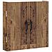 Armadio per Dartboard HAARLEM Legno antico Legno ingegnerizzato - Foto miniatura 4