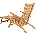 Sedia da Ponte Pieghevole 2 pcs Naturale Legno di teak solido - Foto miniatura 4