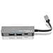 Hub Usb Type C 4 I 1 Multiporta Hdmi 4k / Usb 3.0 / Type-c - Grigio - Foto miniatura 10