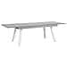 Tavolo Da Giadino Prolungabile In Alluminio Grigio Pereta - Foto miniatura 20