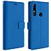 Custodia Huawei P Smart Z Portafoglio Supporto Video Cover Soft Touch Azzurra - Foto miniatura 1