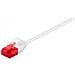 V-utp6a01w-slim Cavo Di Rete Bianco 1 M Cat6a U /utp [utp] (u /utp Cat6a Slim 1m White - Unshielded Network C - Foto miniatura 1
