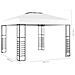 Gazebo Da Giardino 3x3 M Bianco - Foto miniatura 5