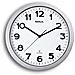 9053595 Orologio Da Parete Quartz Wall Clock Circle Silver, white - Foto miniatura 1