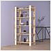 Libreria / divisorio 80x35x160 Cm In Legno Massello Di Pino - Foto miniatura 1