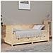 Dormeuse 75x190 Cm In Legno Massello Di Pino - Foto miniatura 1