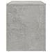 Comodino Grigio Cemento 60x36x45 Cm In Legno Multistrato - Foto miniatura 10