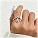 Anello In Argento A Forma Di Serpente Silver - Foto miniatura 2