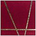 Set Di 2 Cuscini Pinus Velluto 45 X 45 Cm Rosso Trama Geometrica - Foto miniatura 6