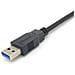 128344 cavo USB 2 m USB 3.2 Gen 1 (3.1 Gen 1) USB A USB C Nero - Foto miniatura 6