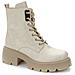 Beige Casual Closed Booties Stivaletti Sintetico E Tessile Scarpe Donna Beige Eu 38, 938035/06-03 - Foto miniatura 1