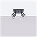 Lampada Da Soffitto Winx 4 Nero /cromo Sl. 1370 - Moderno Lampade Da Soffitto Nero /cromato 19x25x25 Cm - Foto miniatura 3