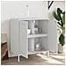 Credenza Bianca 68x39x79 Cm In Acciaio - Foto miniatura 3