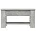 Lusso Casadino -  Tavolino Salotto Grigio Cemento 101x49x52 Cm Legno Multistrato - Foto miniatura 3